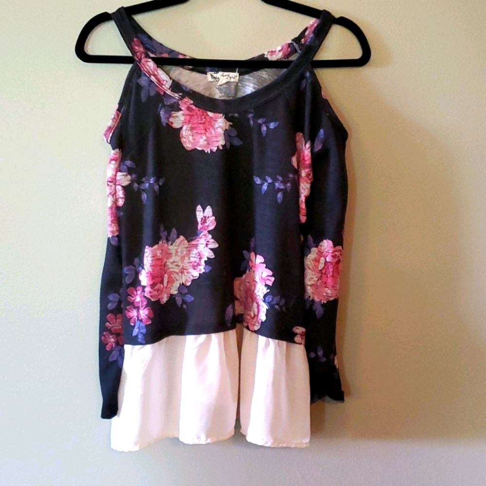 Clearance - About a girl off shoulder blouse